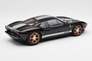 Ford GT Sort Med Hvide Striber AUTOart 1:18 73023 Metal — billede 3 af 8