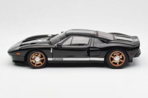 Ford GT Sort Med Hvide Striber AUTOart 1:18 73023 Metal — billede 4 af 8