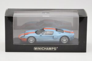 Ford GT Gulf Minichamps 1:43 400084202 Metal — billede 4 af 4