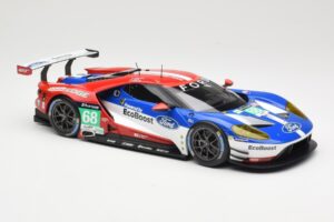 Ford GT GTE #68 D. Muller / J. Hand / S. Bourdais Chip Ganassi Racing LMGTE Pro 24 Hours of Le Mans 2016 Winner Minichamps 1: — billede 4 af 6