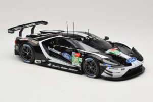Ford GT GTE #66 O. Pla / S. Bourdais / R. Briscoe 24 Hours of Le Mans 2019 IXO 1:18 IXOSP-FGT18105 Metal — billede 4 af 6