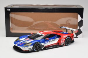 Ford GT #68 D. Muller / J. Hand / S. Bourdais LMGTE Pro Winner 24 Hours of Le Mans 2016 Minichamps 1:18 4012138143098 Metal — billede 6 af 6