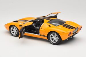 Ford GT Orange Beanstalk Group 1:18 686500597 Metal — billede 5 af 8