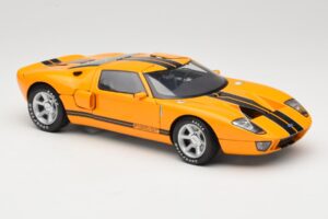 Ford GT Orange Beanstalk Group 1:18 686500597 Metal — billede 6 af 8