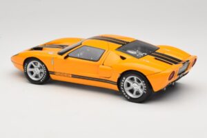 Ford GT Orange Beanstalk Group 1:18 686500597 Metal — billede 7 af 8
