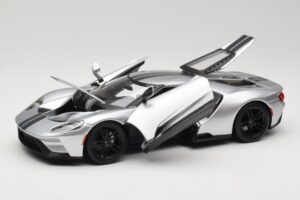 Ford GT Sølv Maisto 1:18 31384 Metal — billede 2 af 8