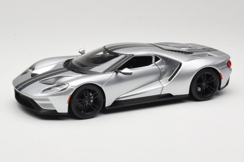 Ford GT Sølv Maisto 1:18 31384 Metal