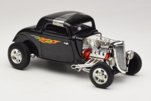 Ford Hot Rod Sort Rydell High Grease ERTL 1:18 36602 Metal — billede 4 af 6