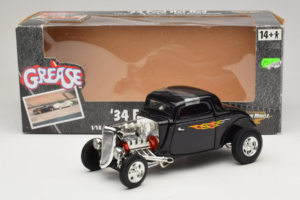 Ford Hot Rod Sort Rydell High Grease ERTL 1:18 36602 Metal — billede 6 af 6
