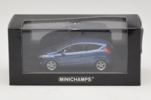Ford Ka Dark Blue Metallic Minichamps 1:43 FORD004 Metal — billede 4 af 4