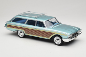 Ford Country Squire Blå MCG 1:18 MCG18049 Metal — billede 4 af 6