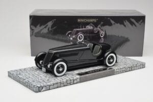 Ford Model 40 Special Speedster Mørkegrå Minichamps 1:18 107082040 Resin — billede 6 af 6