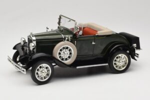 Ford Model A Mørkegrøn Motor City 1:18 20003 Metal