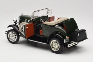 Ford Model A Mørkegrøn Motor City 1:18 20003 Metal — billede 5 af 8