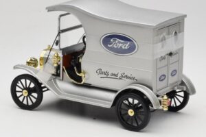 Ford Model T Delivery Truck Sølv Eagle Collectibles 1:18 430600 Metal — billede 5 af 6