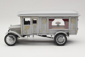 Ford Model T Ornate Carved Hearse Precision Miniatures 1:18 PMSC-07G Metal — billede 4 af 8