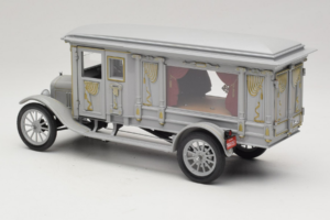 Ford Model T Ornate Carved Hearse Precision Miniatures 1:18 PMSC-07G Metal — billede 7 af 8