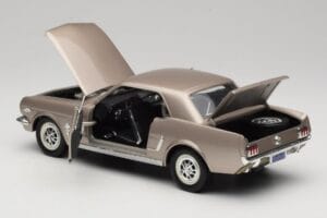 Ford Mustang 1964 1/2 Sølv Mira 1:18 6127 Metal — billede 5 af 8