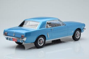 Ford Mustang Coupe Turkis Norev 1:18 182800 Metal — billede 2 af 6