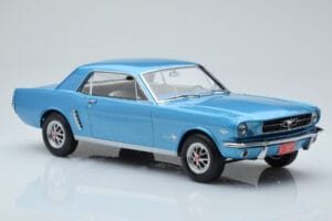 Ford Mustang Coupe Turkis Norev 1:18 182800 Metal — billede 4 af 6