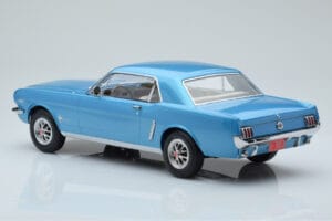 Ford Mustang Coupe Turkis Norev 1:18 182800 Metal — billede 5 af 6