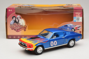 Ford Mustang Cooter's Car Dukes of Hazzard Tomy 1:18 21957P Metal — billede 6 af 6