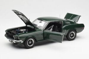 Ford Mustang GT Bullitt Grøn AUTOart 1:18 72812 Metal — billede 2 af 8