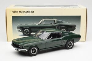 Ford Mustang GT Bullitt Grøn AUTOart 1:18 72812 Metal — billede 8 af 8