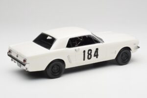 Ford Mustang Hardtop #184 B. Neyret / J. Terramorsi Rally Monte Carlo 1965 Norev 1:18 182801 Metal — billede 2 af 6