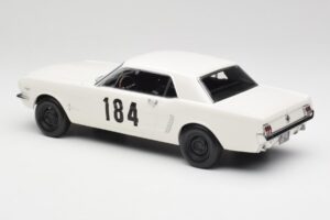 Ford Mustang Hardtop #184 B. Neyret / J. Terramorsi Rally Monte Carlo 1965 Norev 1:18 182801 Metal — billede 5 af 6