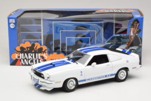 Ford Mustang II Cobra II Charlie's Angels Movie Greenlight 1:18 12880 Metal — billede 8 af 8