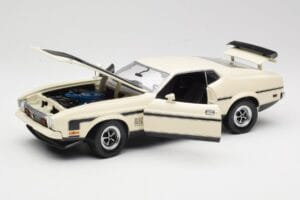 Ford Mustang Mach 1 Hvid Sun Star 1:18 3602 Metal — billede 2 af 8