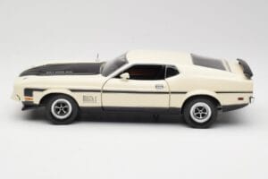 Ford Mustang Mach 1 Hvid Sun Star 1:18 3602 Metal — billede 4 af 8