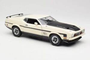 Ford Mustang Mach 1 Hvid Sun Star 1:18 3602 Metal — billede 6 af 8