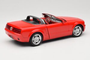 Ford Mustang S197 GT Cabriolet Rød Beanstalk Group 1:18 FOR10016R Metal — billede 3 af 8