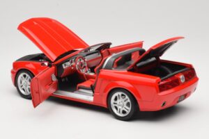 Ford Mustang S197 GT Cabriolet Rød Beanstalk Group 1:18 FOR10016R Metal — billede 5 af 8