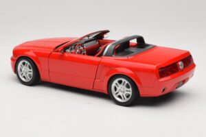 Ford Mustang S197 GT Cabriolet Rød Beanstalk Group 1:18 FOR10016R Metal — billede 7 af 8