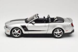 Ford Mustang S197 Roush 427R Cabriolet Sølv Maisto 1:18 31669 Metal — billede 4 af 8