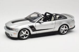 Ford Mustang S197 Roush 427R Cabriolet Sølv Maisto 1:18 31669 Metal