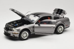 Ford Mustang S197 Shelby GT500 40th Anniversary Grå Shelby Collectibles 1:18 DC075005 Metal — billede 2 af 8