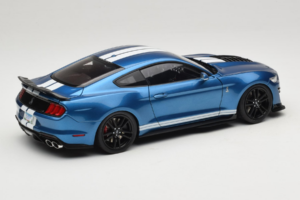 Ford Mustang Shelby GT500 S550 Atlas Blue Metallic IXO 1:18 18RDC244-FO Metal — billede 3 af 8
