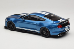 Ford Mustang Shelby GT500 S550 Atlas Blue Metallic IXO 1:18 18RDC244-FO Metal — billede 7 af 8