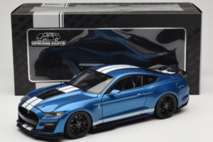 Ford Mustang Shelby GT500 S550 Atlas Blue Metallic IXO 1:18 18RDC244-FO Metal — billede 8 af 8