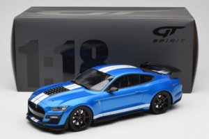 Ford Mustang Shelby GT500 S550 Blå GT Spirit 1:18 GT268 Resin — billede 6 af 6