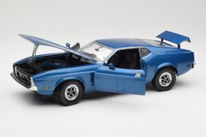 Ford Mustang SportsRoof Blå Sun Star 1:18 3612 Metal — billede 2 af 8