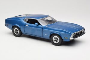 Ford Mustang SportsRoof Blå Sun Star 1:18 3612 Metal — billede 6 af 8