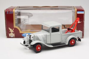 Ford Pick-Up Wrecker Grå Road Signature 1:18 92257 Metal — billede 8 af 8