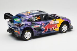 Ford Puma Rally1 #42 C. Breen / P. Nagle M-Sport Ford Rally Italia Sardegna 2022 TopSpeed 1:18 TS0491 Metal — billede 2 af 6