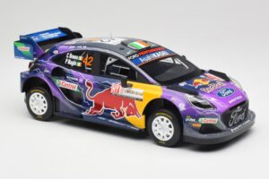 Ford Puma Rally1 #42 C. Breen / P. Nagle M-Sport Ford Rally Italia Sardegna 2022 TopSpeed 1:18 TS0491 Metal — billede 4 af 6