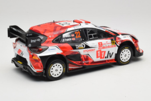 Ford Puma Rally1 WRC #22 M-Sport Ford World Rally Team M. Sesks / R. Francis Rally Poland 2024 IXO 1:18 18RMC215 Metal — billede 2 af 6